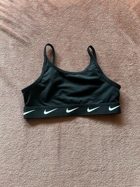 Nike Black Bikini Briefs with White Swoosh Waistband